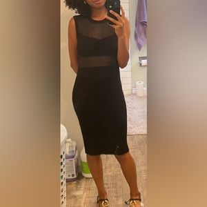 Elizabeth and James Merino Wool Sheath Dress